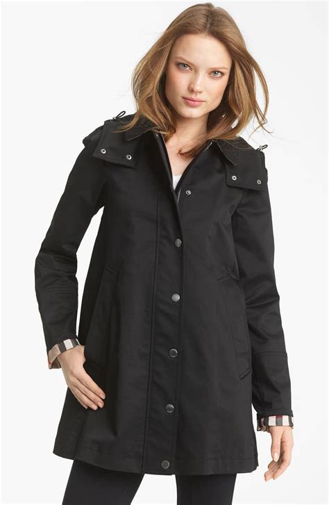 burberry brit raincoat with liner